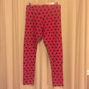 LuLaRoe Minnie Mouse TC Leggings